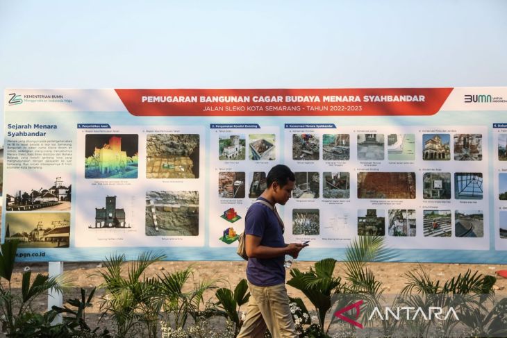 Revitalisasi cagar budaya Menara Syahbandar Sleko