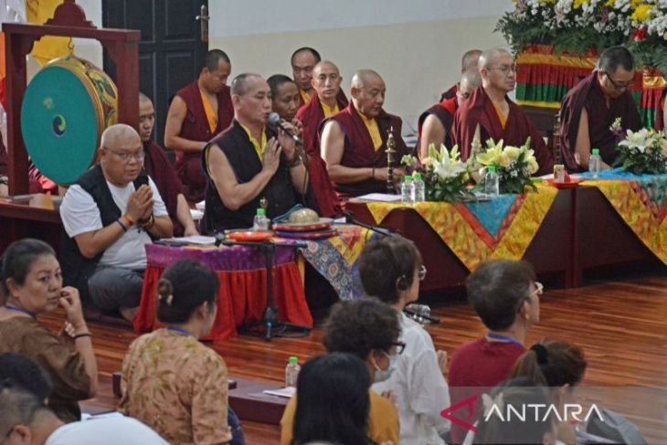 Dharma Teaching and Empowerment di Vihara Graha Padmasambhava Borobudur