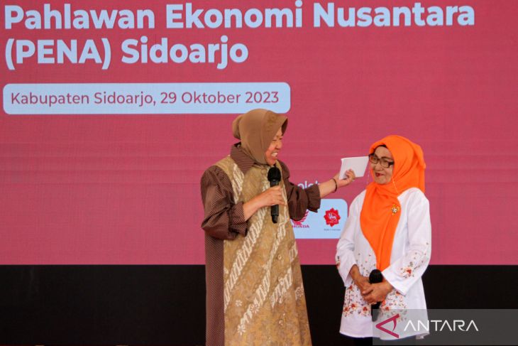 Peluncuran Pahlawan Ekonomi Nusantara di Sidoarjo