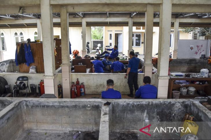 Kantor Damkar Kota Tasikmalaya di Pasar ikan