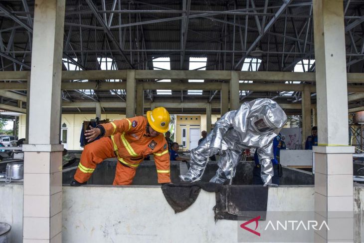 Kantor Damkar Kota Tasikmalaya di Pasar ikan