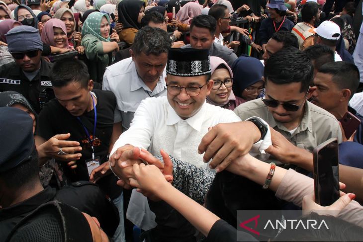 Capres Anies Baswedan silaturahmi dengan masyarakat Aceh