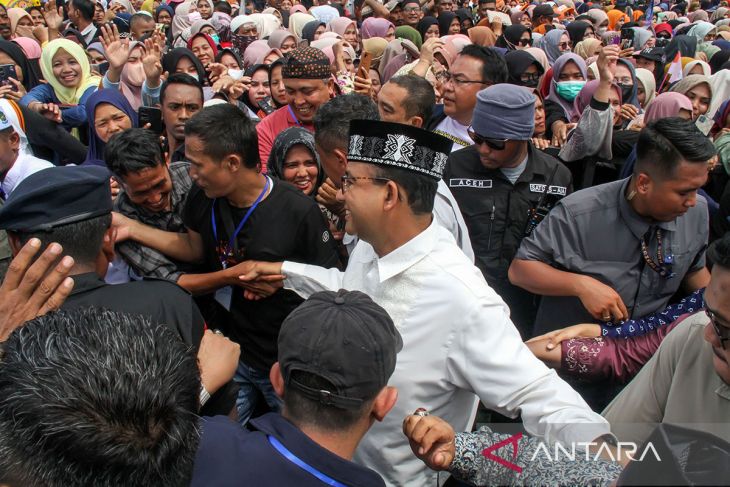 Capres Anies Baswedan silaturahmi dengan masyarakat Aceh