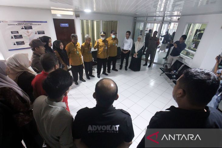 FOTO - Sidang lapangan tipikor Rumah Sakit Arun Lhokseumawe