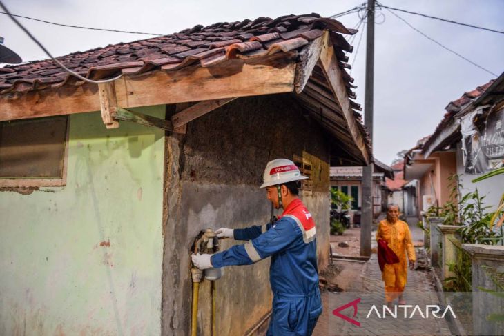 Jaringan gas Pertamina EP Subang