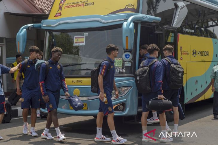 Kedatangan Timnas Spanyol U-17