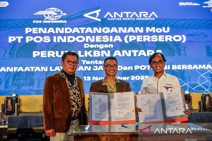 Kerja sama PT Pos Indonesia dengan ANTARA