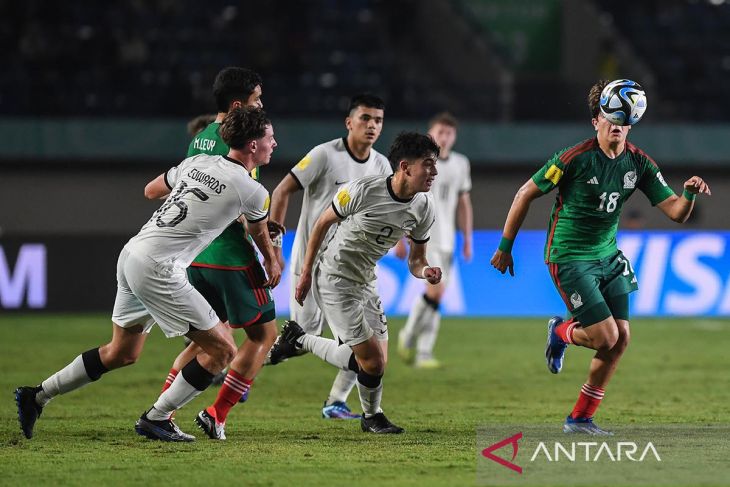 Piala Dunia U-17: Meksiko menang atas Selandia Baru