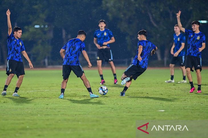 Latihan Timnas Argentina U-17