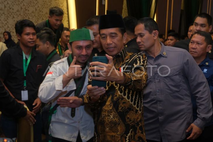 Presiden Jokowi buka Kongres HMI di Kalbar