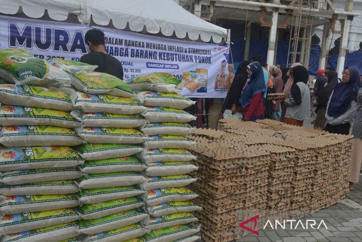 FOTO - Operasi pangan murah pengendalian inflasi