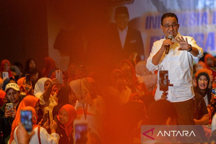 Kampanye Anies Baswedan di Bandung