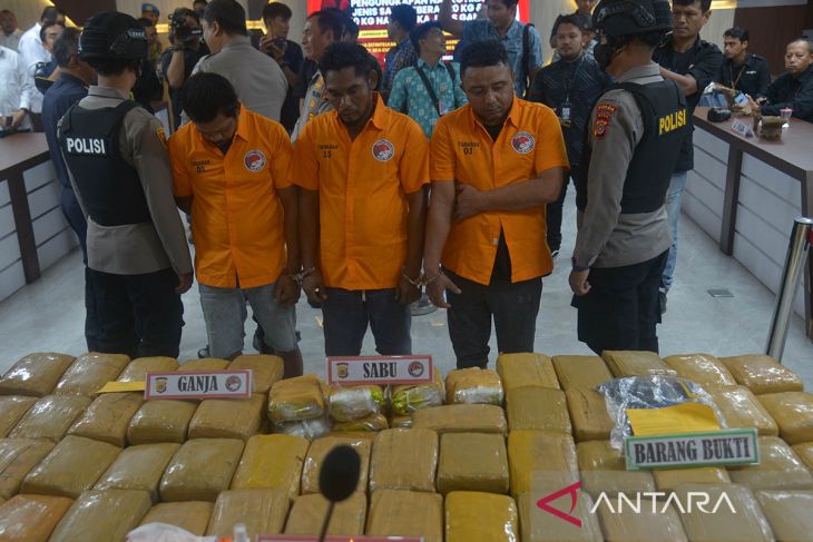 FOTO - Gagalkan peredaran narkotika jaringan Malaysia-Aceh