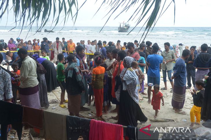 FOTO - Imigran Rohingya kembali mendarat di Sabang