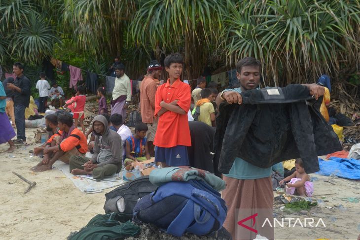 FOTO - Imigran Rohingya kembali mendarat di Sabang