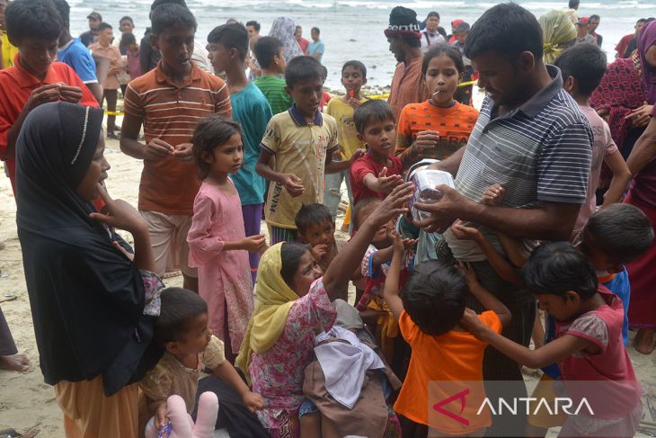 FOTO - Imigran Rohingya kembali mendarat di Sabang