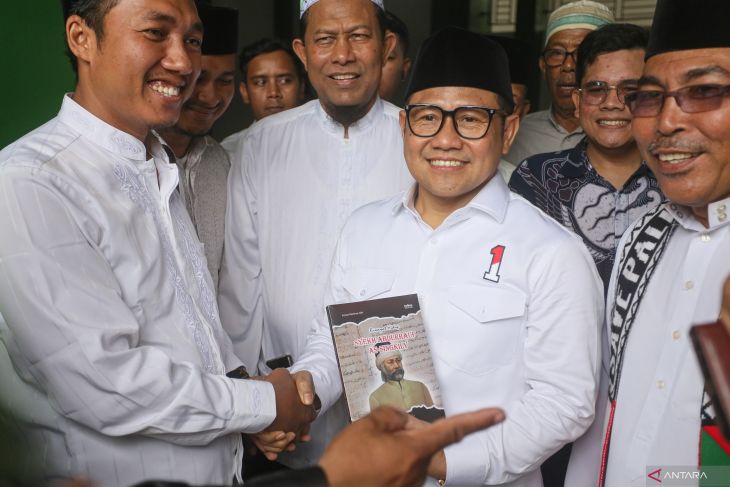 Cawapres Muhaimin Iskandar ziarah ke makam ulama Aceh