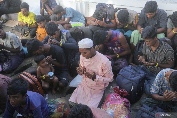 Penolakan pengungsi etnis rohingya di Aceh