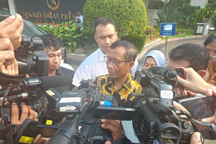 Mahfud Md tanggapi santai hasil survey rendah