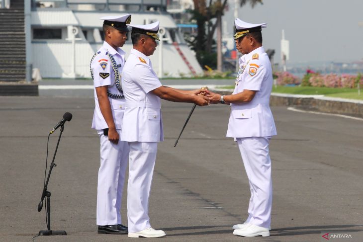 Serah terima jabatan Panglima Koarmada II