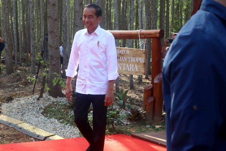 Jokowi groundbreaking tahap 3 IKN