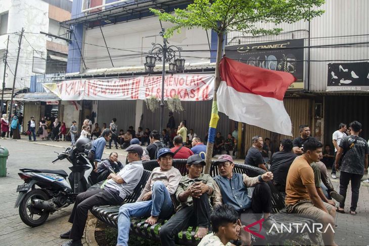 Penolakan relokasi PKL Dalem Kaum Bandung