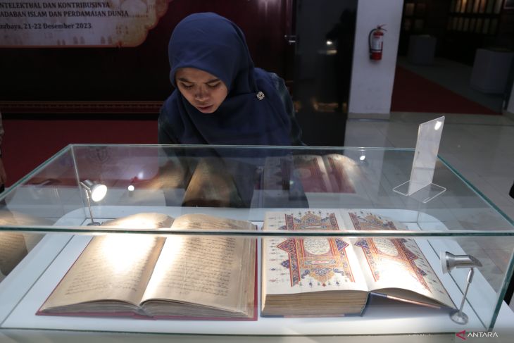 Pameran naskah kuno ulama Indonesia