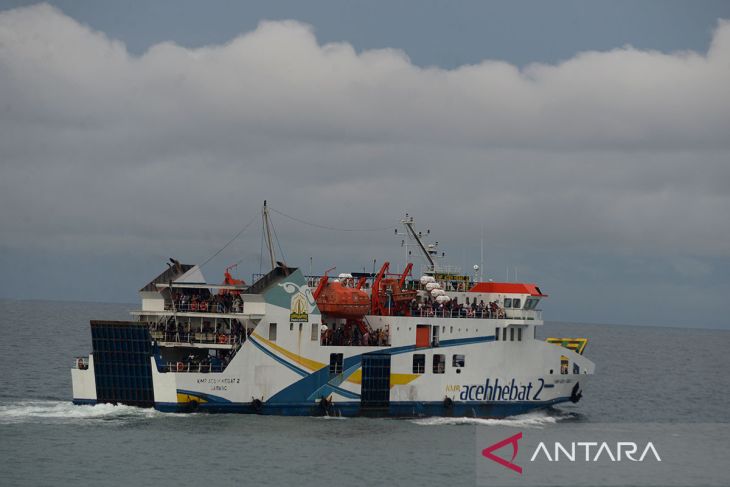 FOTO - Peningkatan penumpang kapal tujuan Pulau Weh, Kota Sabang