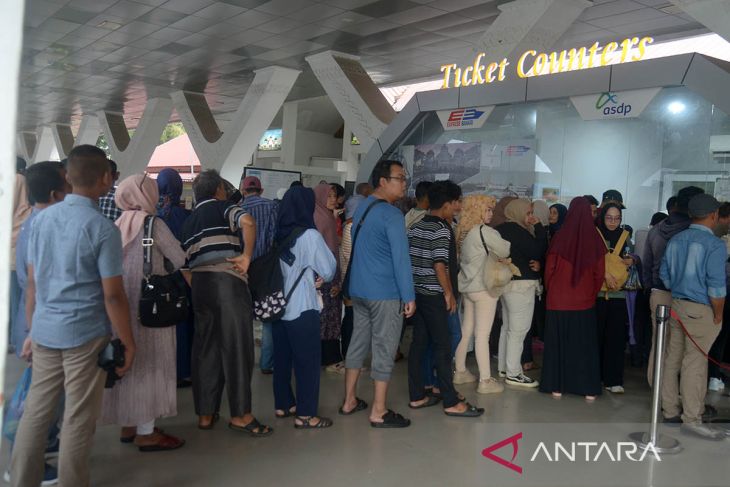 FOTO - Peningkatan penumpang kapal tujuan Pulau Weh, Kota Sabang