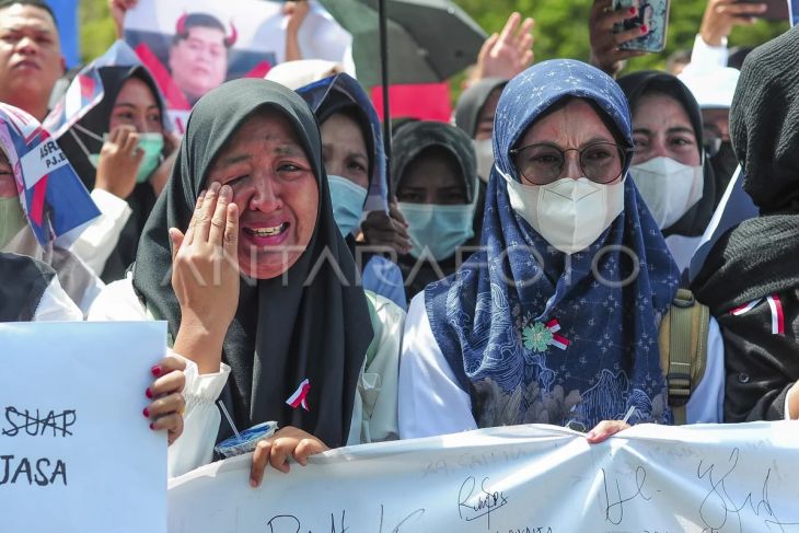 Aksi damai tolak seleksi penerimaan PPPK di Kerinci