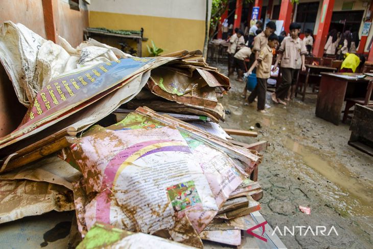Sekolah terdampak banjir Kabupaten Bandung