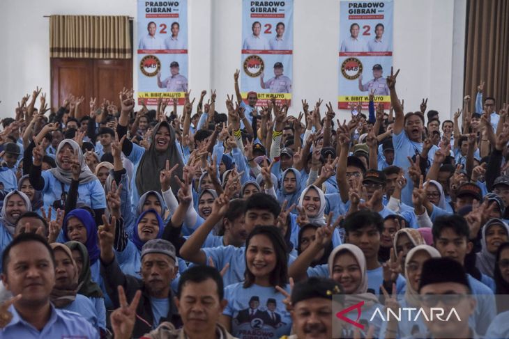 Deklarasi dukungan Prabowo-Gibran