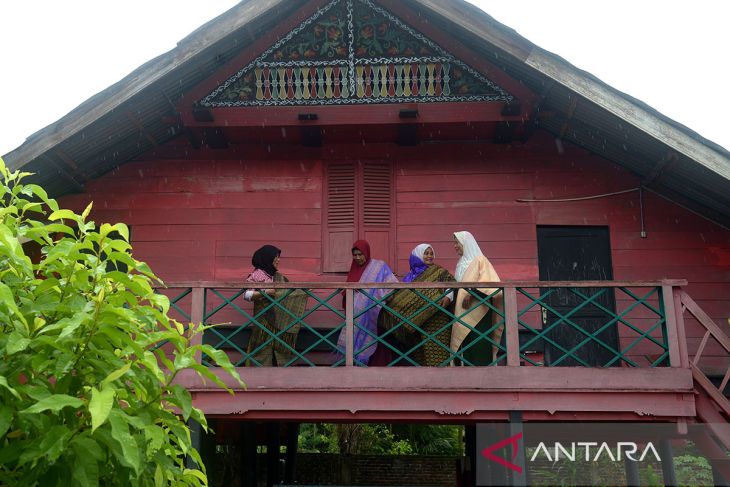 FOTO - Produksi tenun songket Aceh Besar