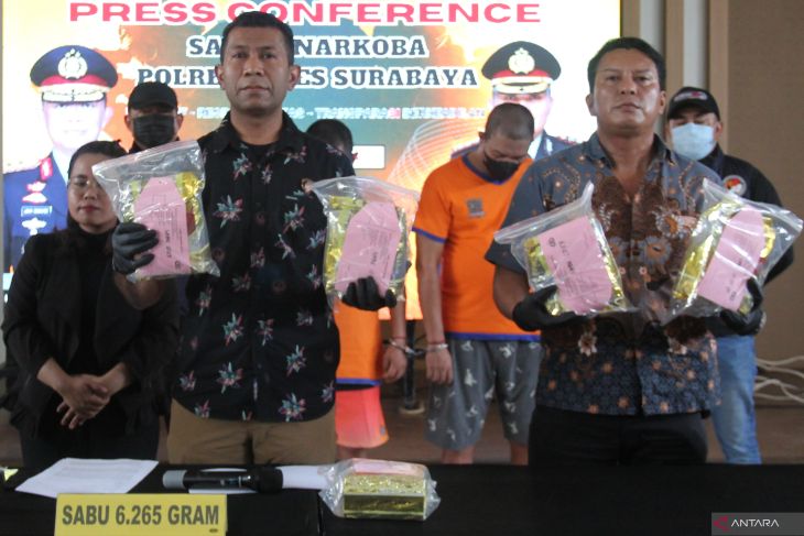 Kasus peredaran narkoba di Surabaya