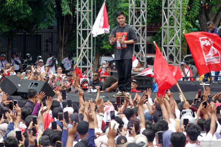 Kampanye terbuka Partai Solidaritas Indonesia di Sidoarjo