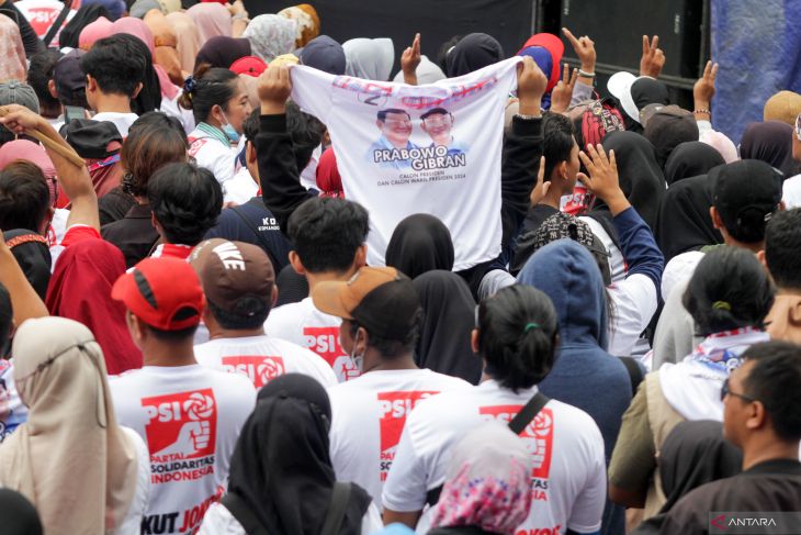 Kampanye terbuka Partai Solidaritas Indonesia di Sidoarjo