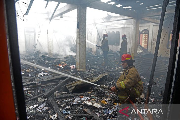 FOTO - Kebakaran pesantren di Aceh Besar