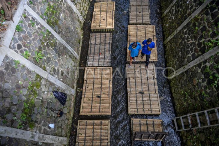 Memanfaatkan sungai untuk budi daya ikan