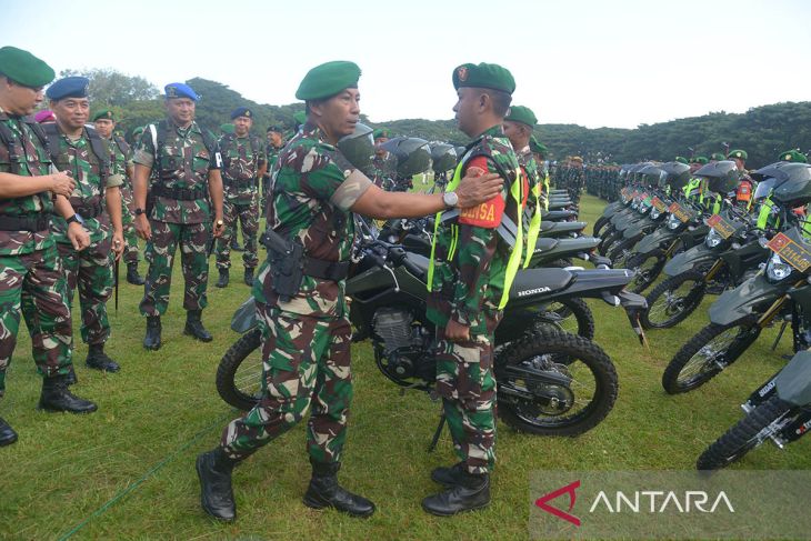 FOTO - Kodam IM gelar pasukan pengamanan pemilu