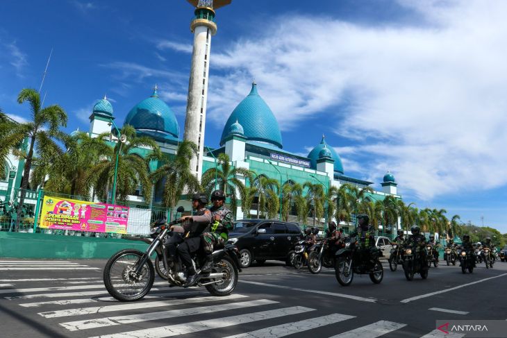 Patroli gabungan TNI-Polri jelang Pemilu