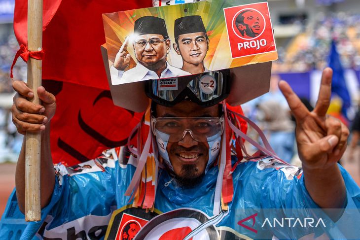 Kampanye Prabowo Gibran di Bandung