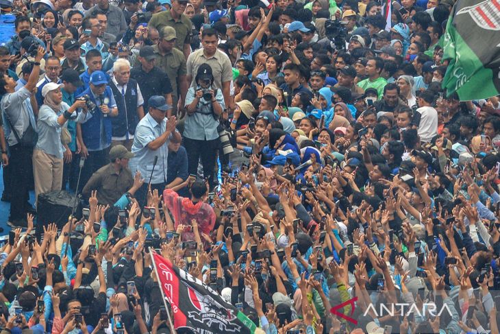 Kampanye Prabowo Gibran di Bandung