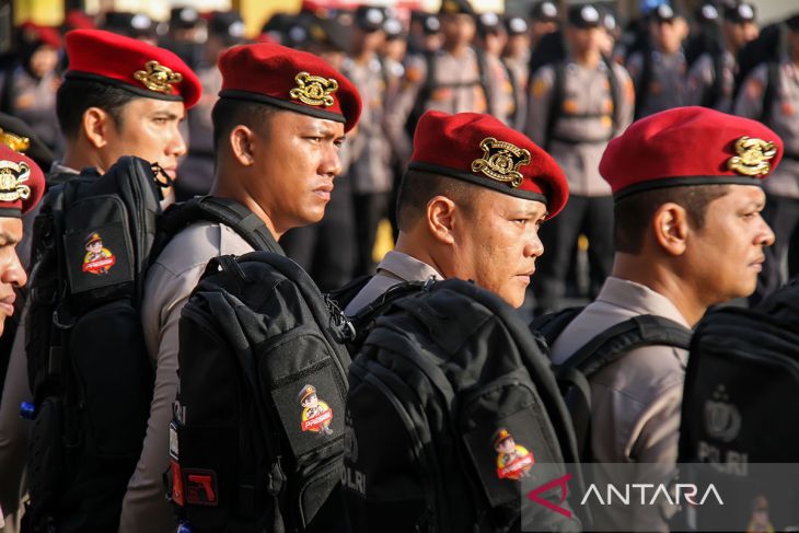 FOTO - Pergeseran personel pengamanan TPS di Aceh