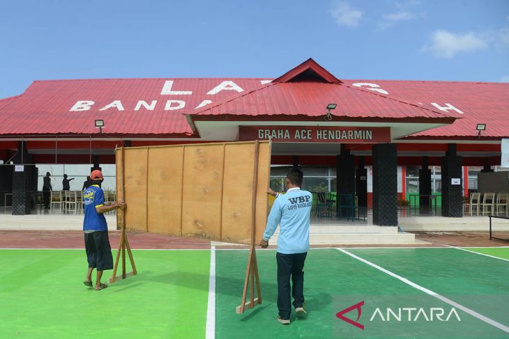 FOTO - Warga binaan bantu pembuatan TPS di Lapas Banda Aceh