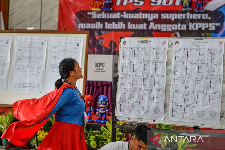 Penghitungan suara pemilu di lapas anak