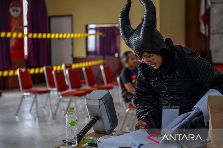 Penghitungan suara pemilu di lapas anak