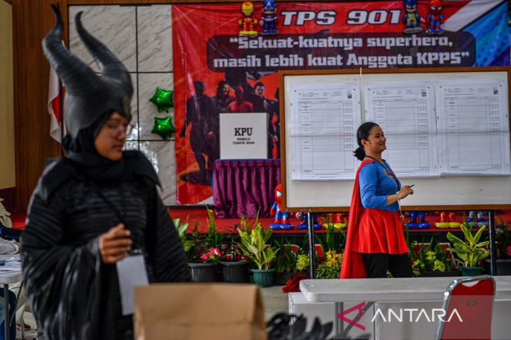 Penghitungan suara pemilu di lapas anak