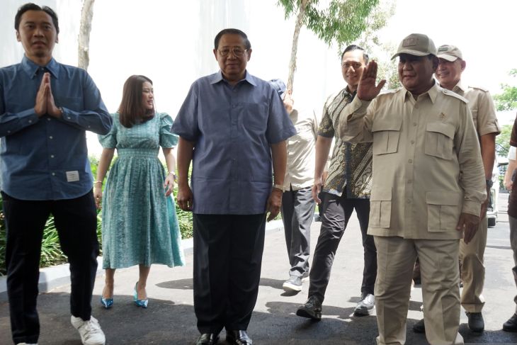 Prabowo temui SBY di Pacitan