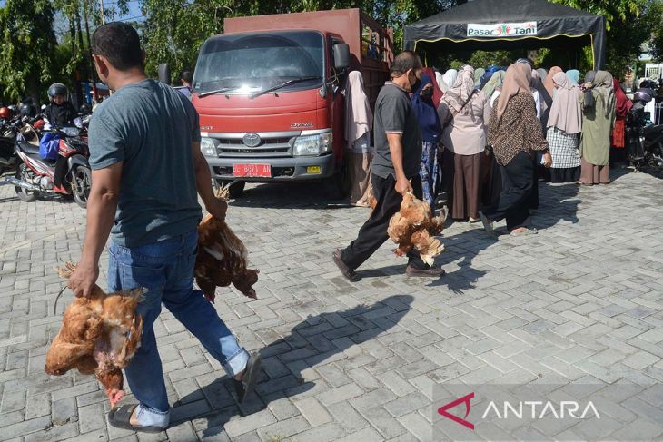 FOTO - Pasar tani dengan harga subsidi