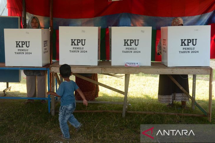 FOTO - Pemungutan suara ulang pemilu di Aeh Besar